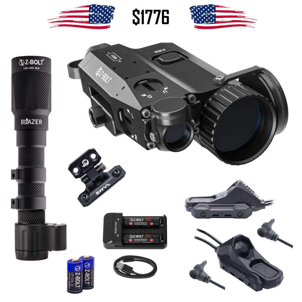REVOLUTION Package - ACAL; LED WML; SWVL Mount; 2x Lead AXON Switch & Dual Function Tailcap