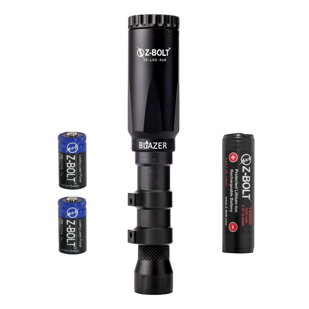 DEAL! LED IR Illuminators - Handheld or Rifle Mounted (IP65)