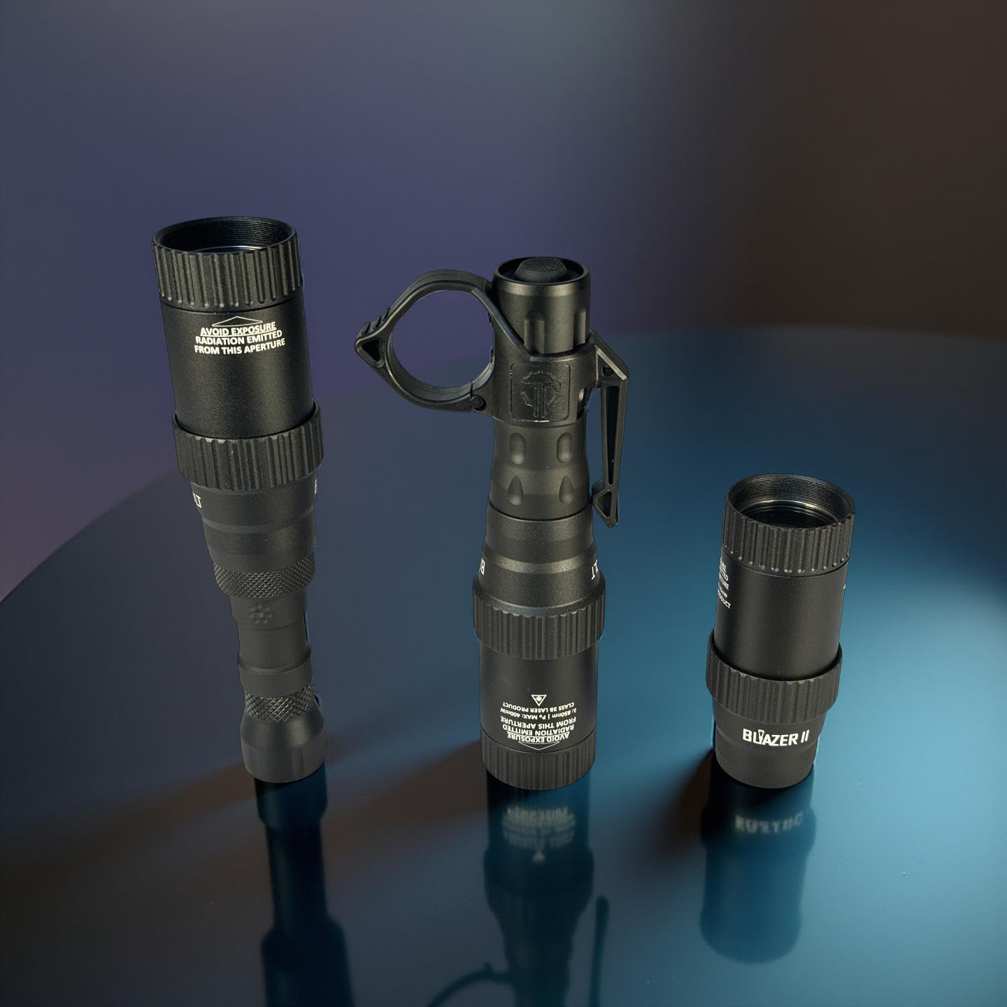 BLAZER II, IR LED - 18350 Rifle Mounted (IP68)