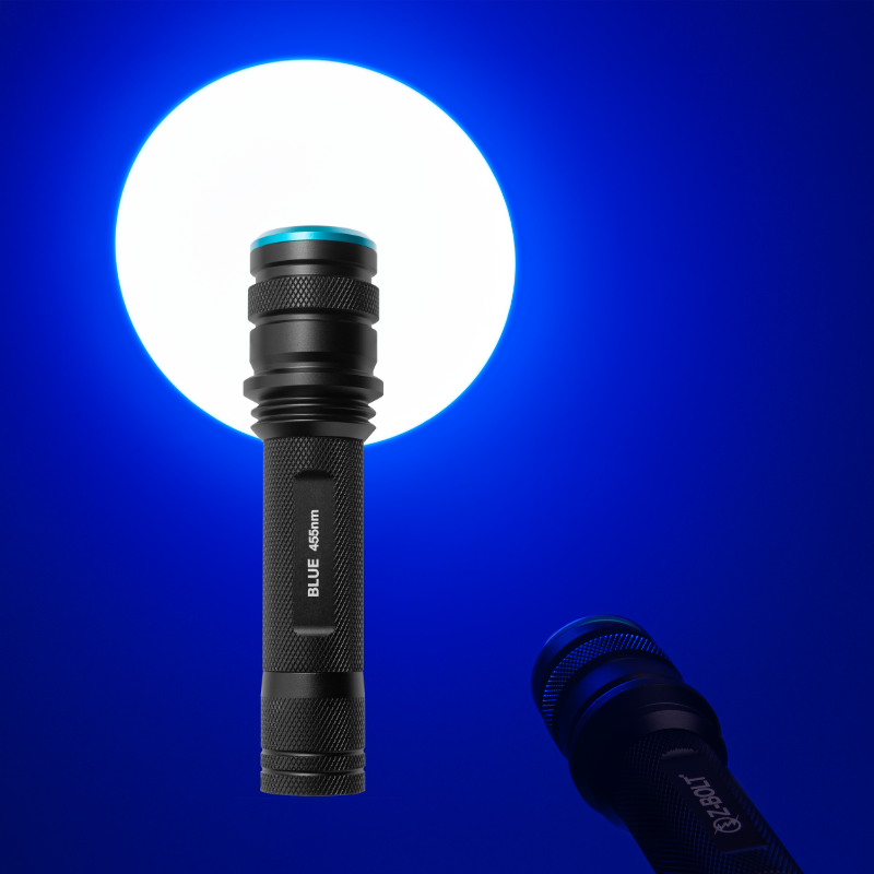 6x Color LED - Forensic Light Source Kit