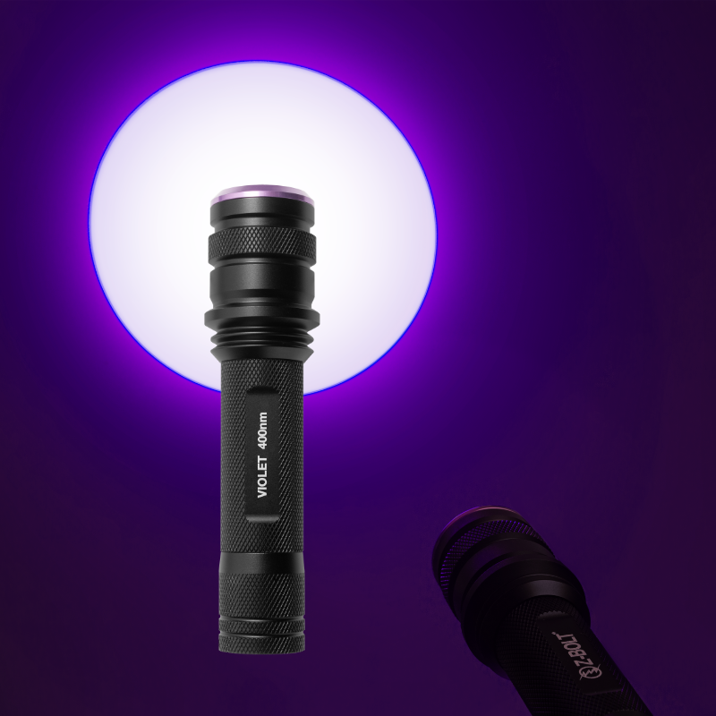 6x Color LED - Forensic Light Source Kit