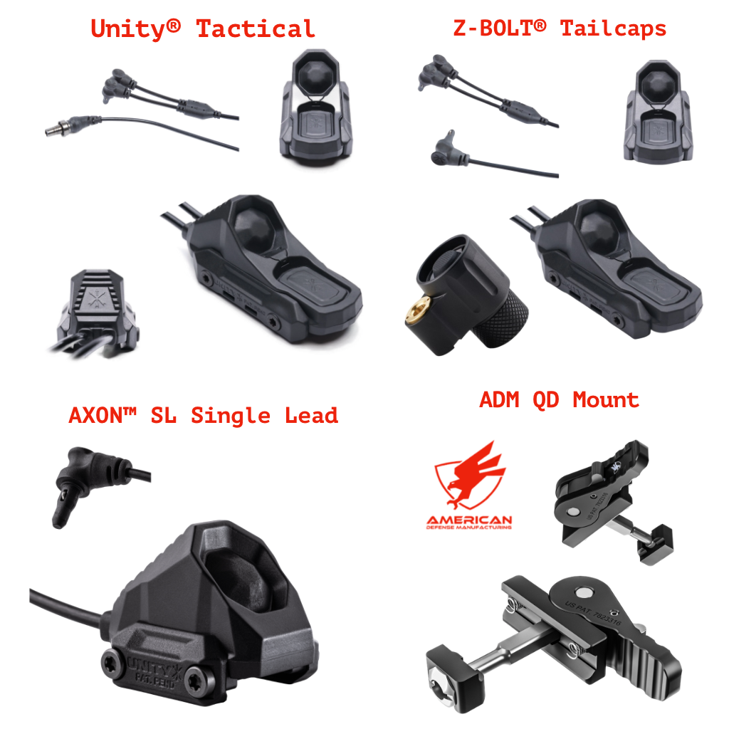 ACAL, Advanced Co-Located Lasers & LED IR Illuminator, Lug & Bolt Mount