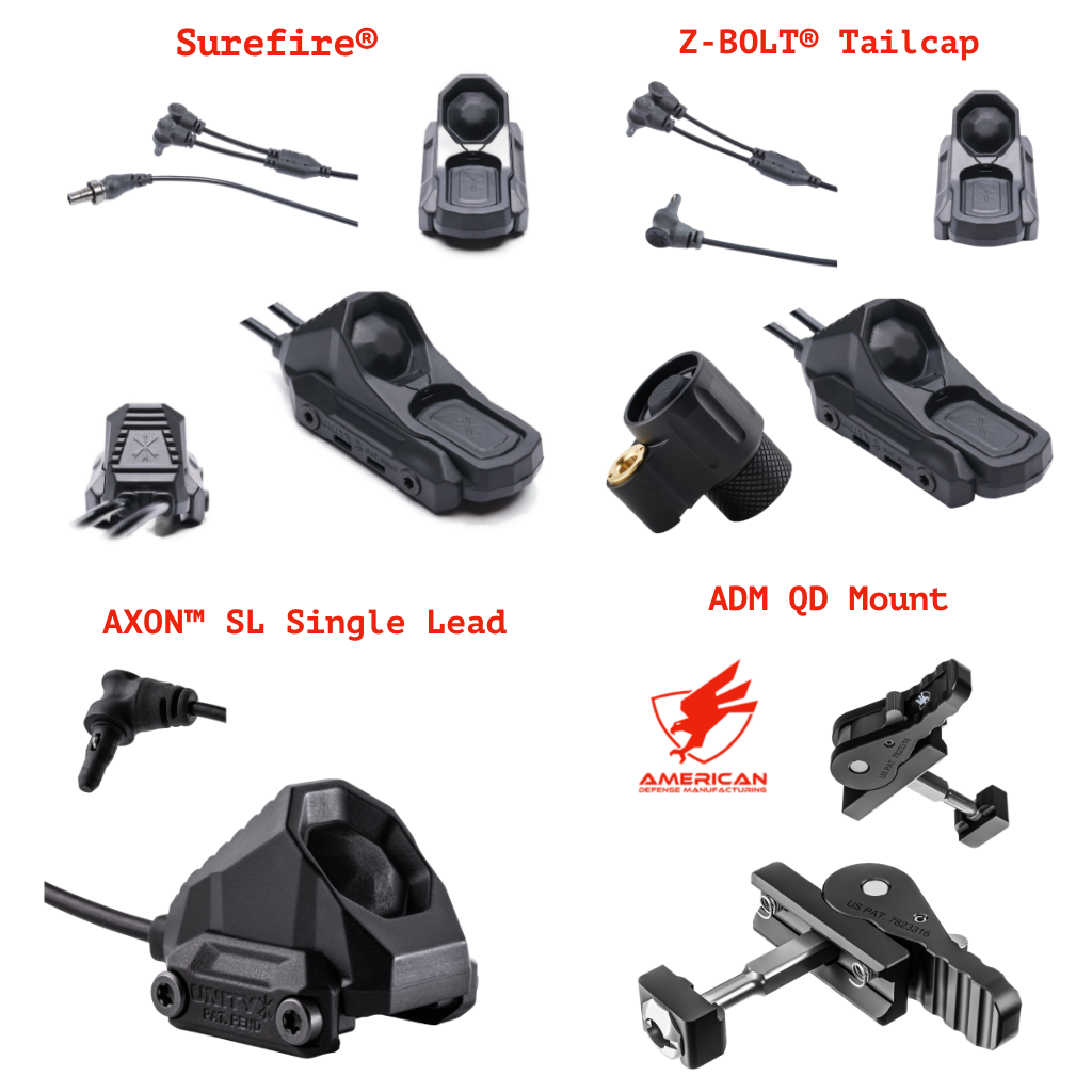 ACAL 3B, Advanced Co-Located Lasers & 400mW VCSEL IR Illuminator, Lug & Bolt Mount