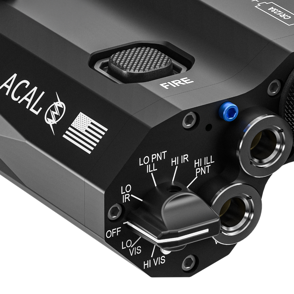 ACAL 3BM, Co-Located Lasers & 400mW VCSEL IR Illuminator, Lug & Bolt Mount