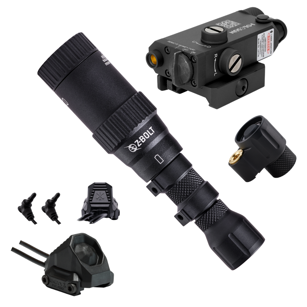 BLAZER II, LED IR Illuminator for IR Laser - BUNDLE! (IP68)