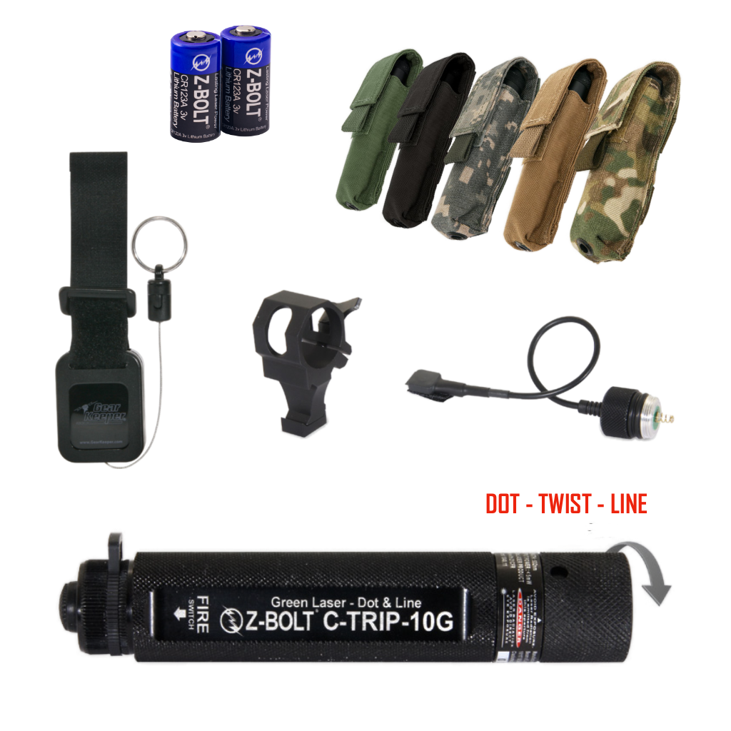 GREEN Laser Dot & Line - Trip Wire Illuminator