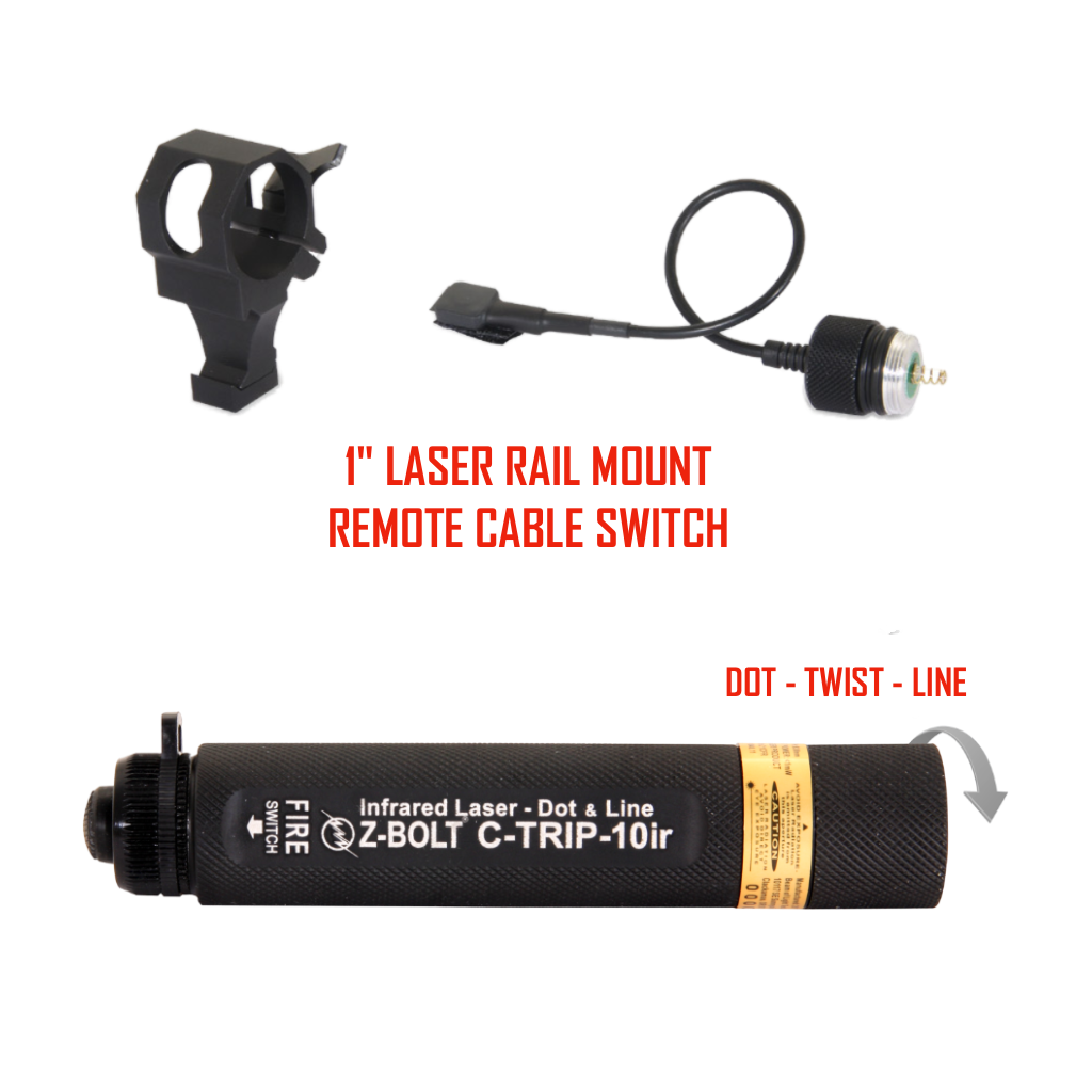 INFRARED Laser Dot & Line - Trip Wire Illuminator