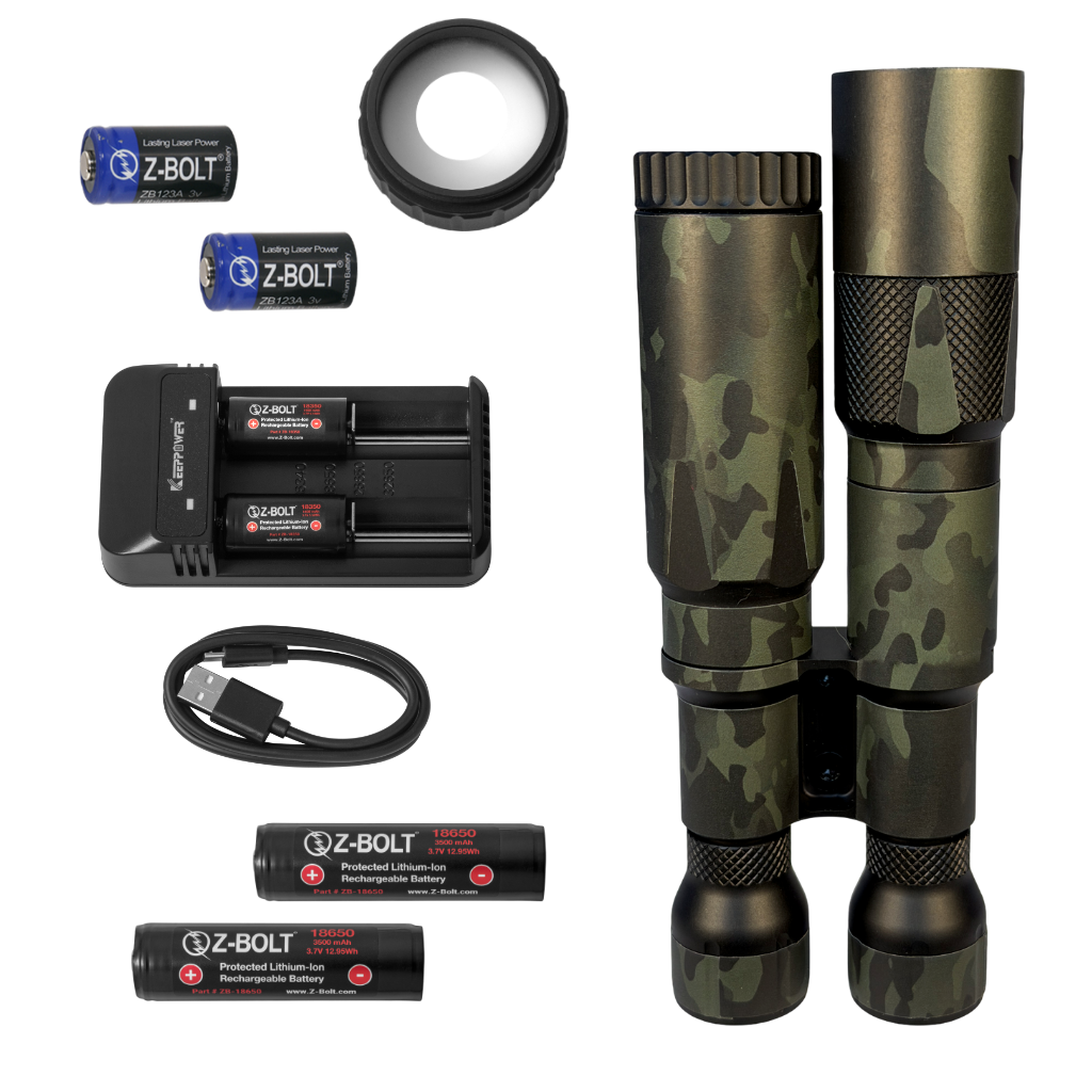 DUAL Body LEP Light & LED IR Illuminator - BUNDLE! (IP65)