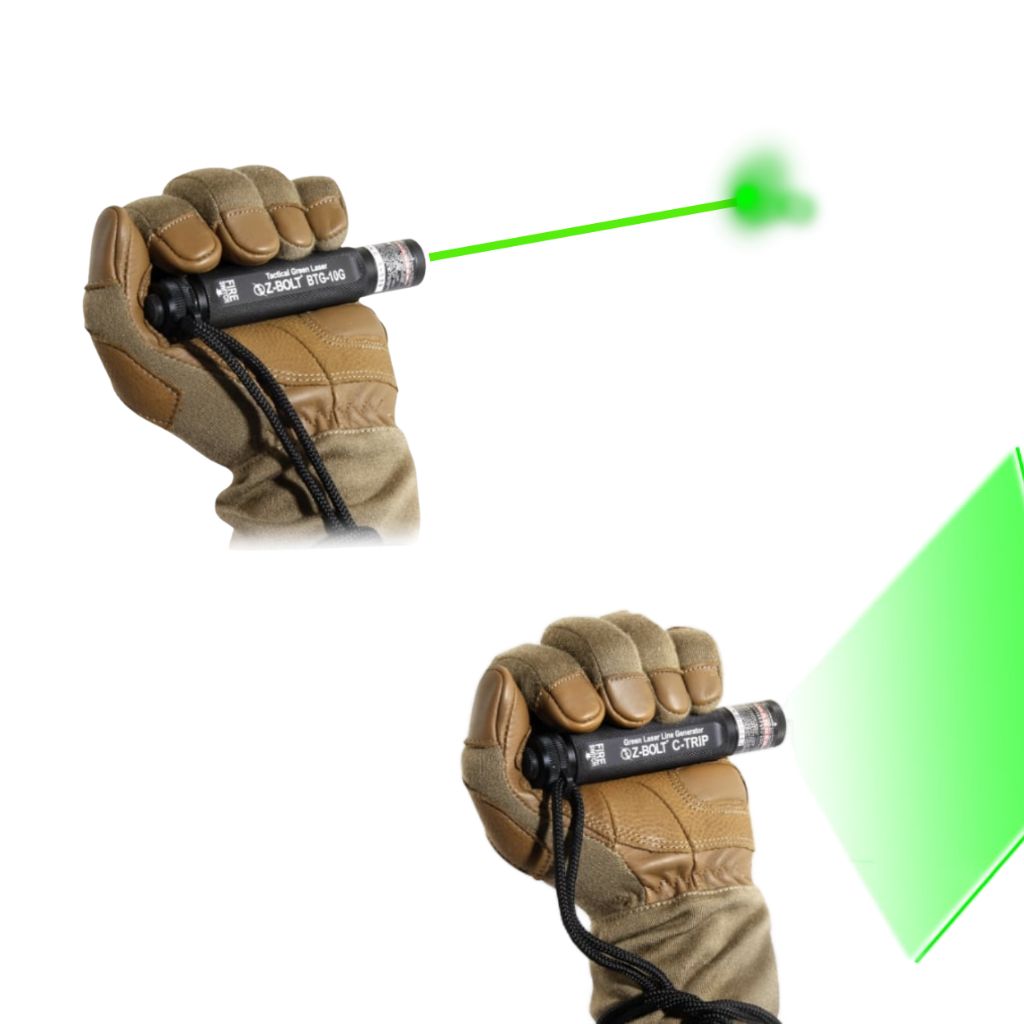 GREEN Laser Dot & Line - Trip Wire Illuminator