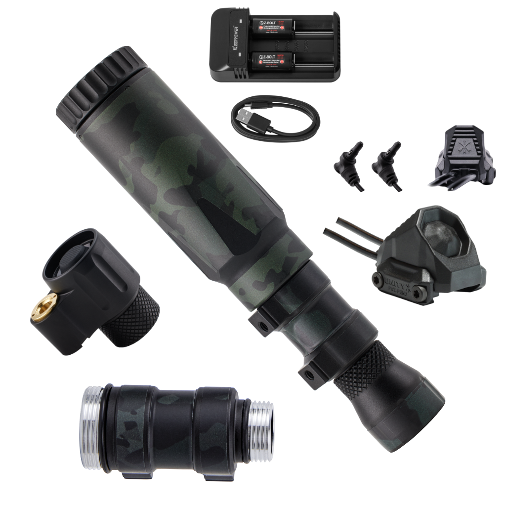 LED IR Illuminator for IR Laser - BUNDLE! (IP65)