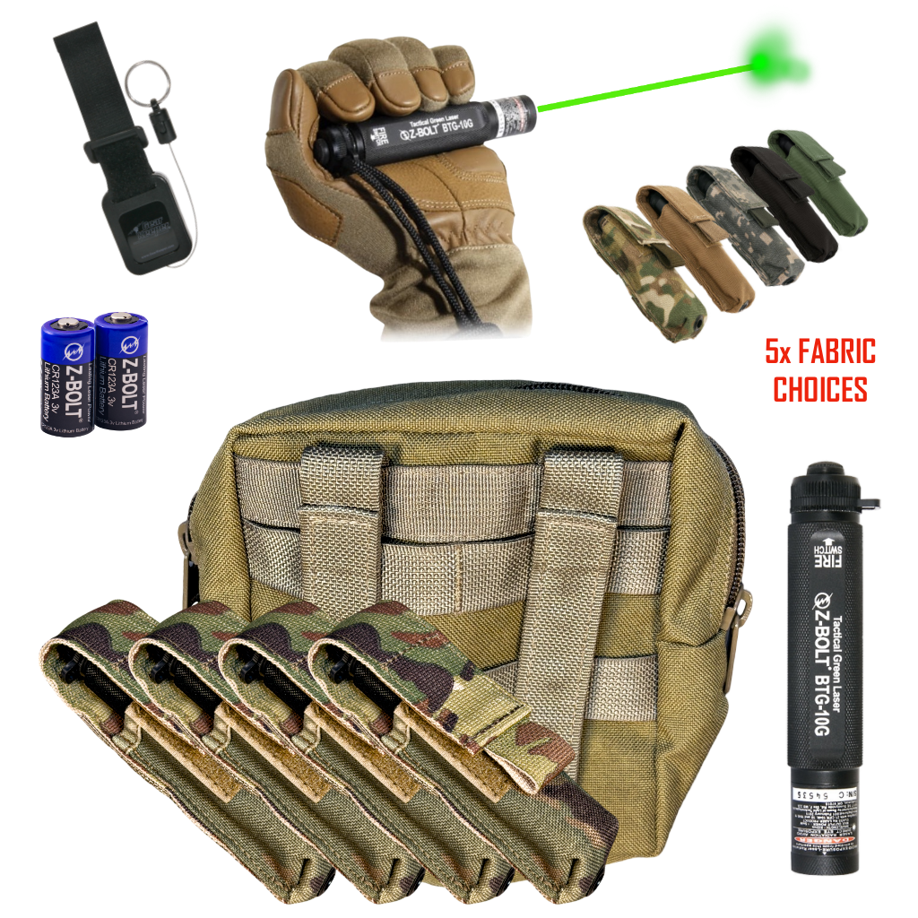 Team Kits, GREEN Laser Dot, 41° to 95° Op Temps