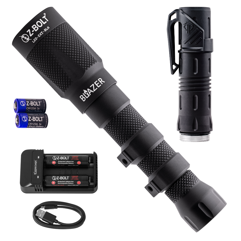 LED Rifle & Handheld, 18650 - BUNDLE!