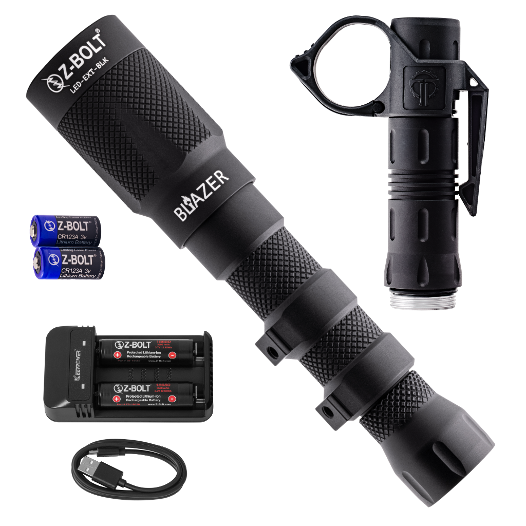 LED Rifle & Handheld, 18650 - BUNDLE!