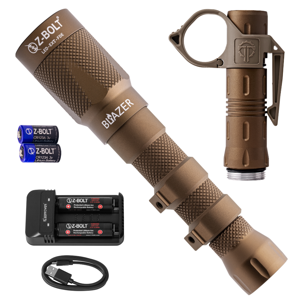 LED Rifle & Handheld, 18650 - BUNDLE!