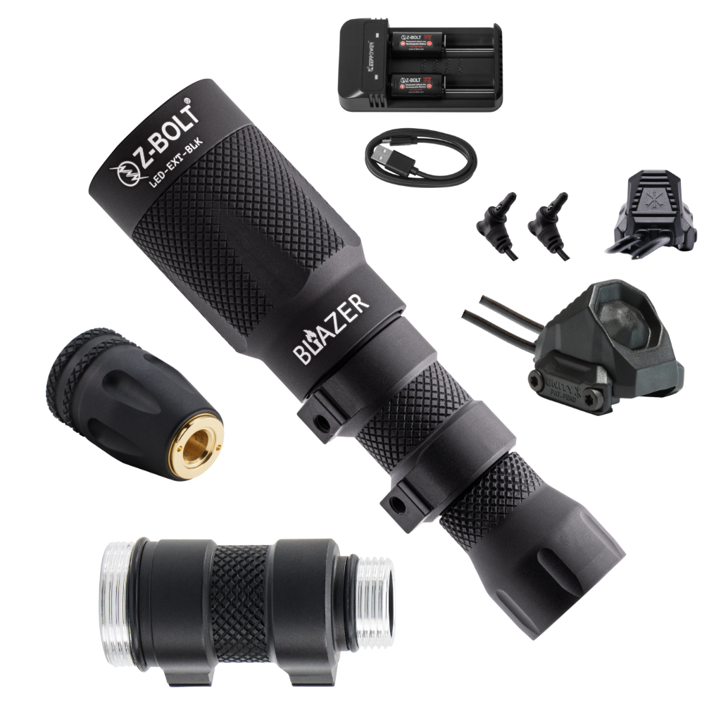 BUNDLE! LED Rifle Mounted Light for Standalone VIS Lasers