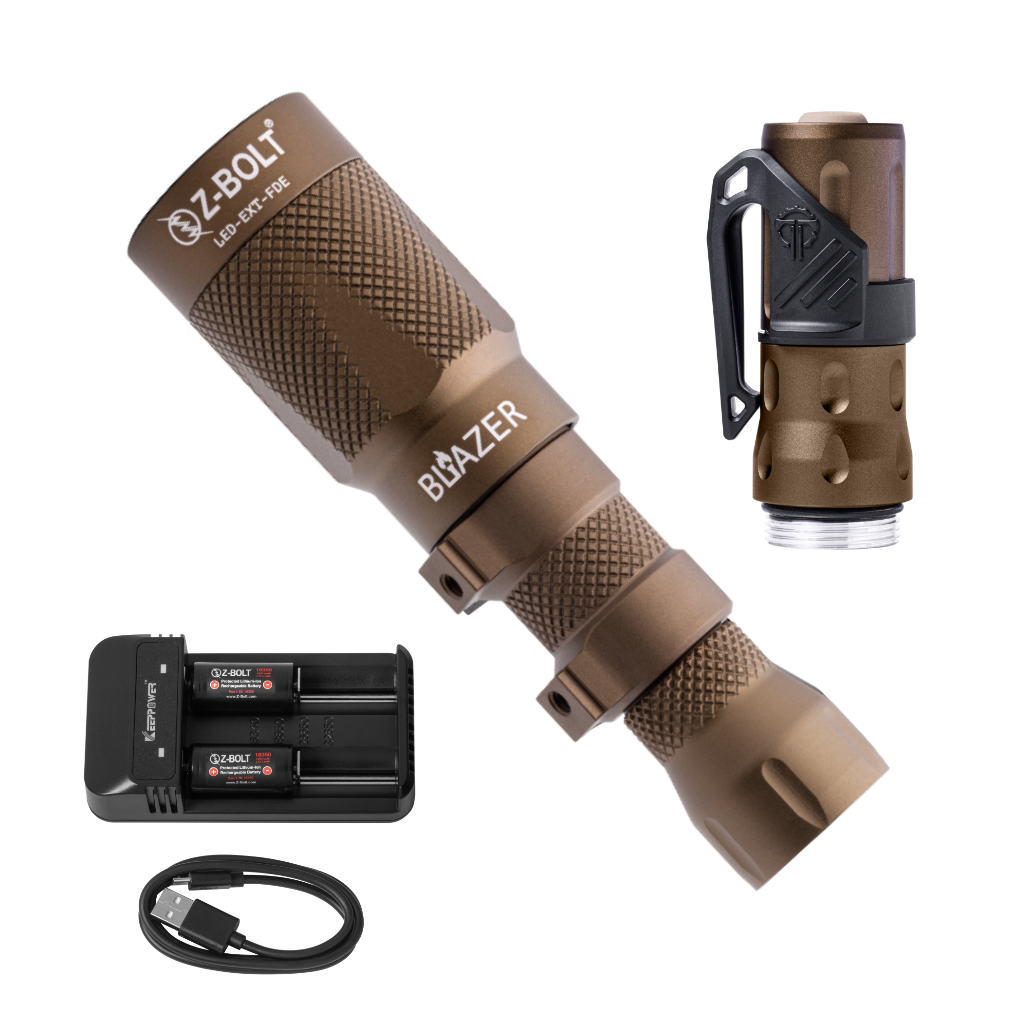 18350 LED Rifle Light & Handheld Body with Thyrm Clip - BUNDLE!