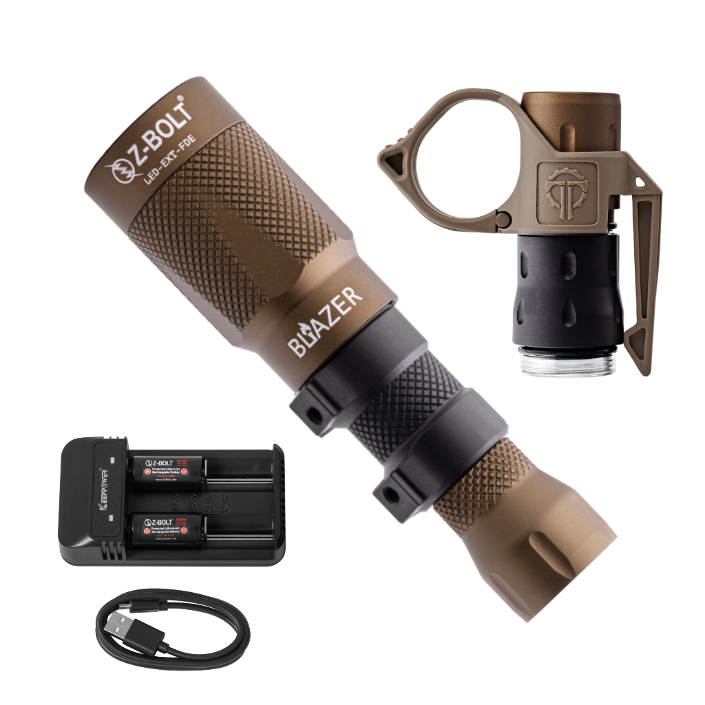 LED Rifle & Handheld, 18350 - BUNDLE!
