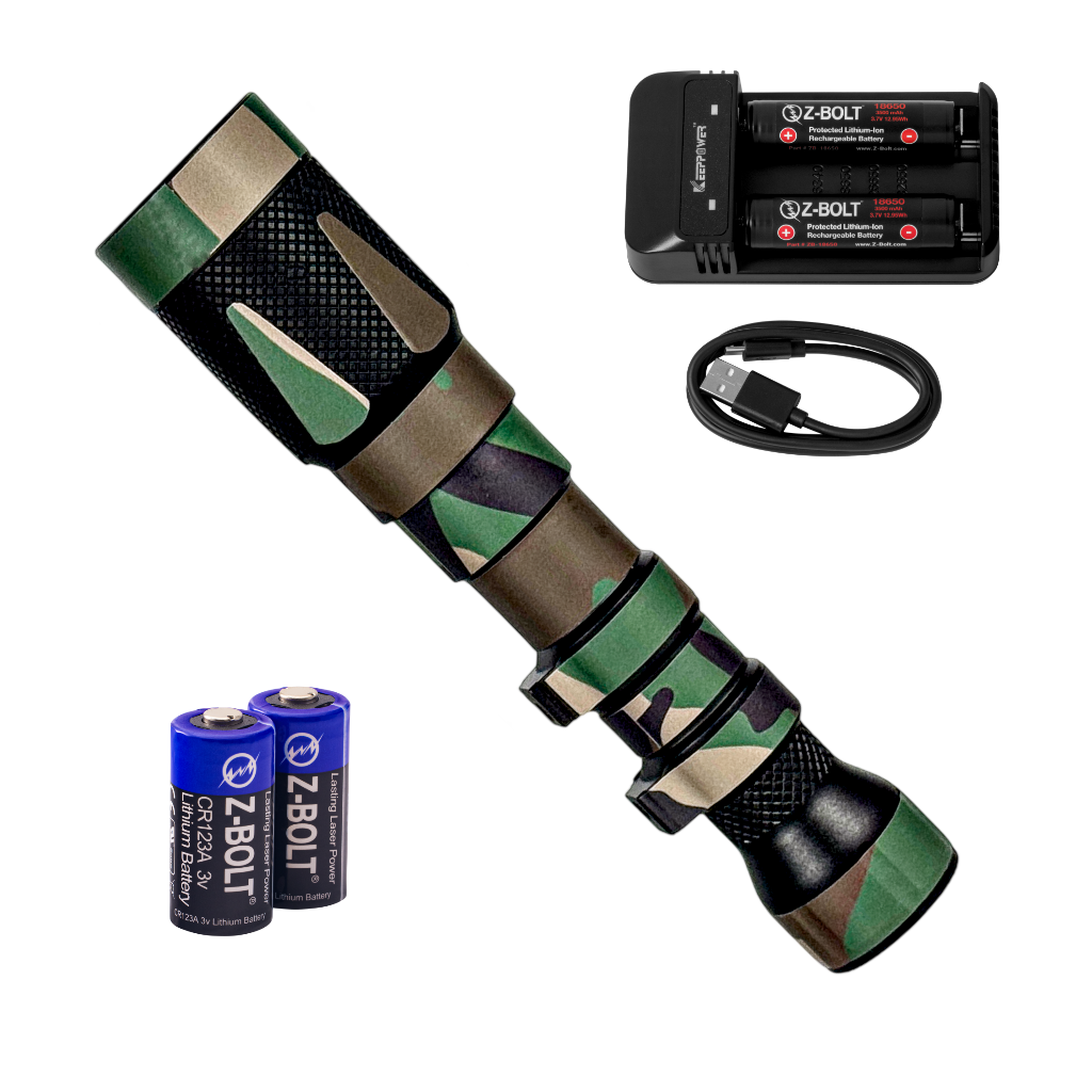 LED WML, Nylon Wraps (Black - 18650)