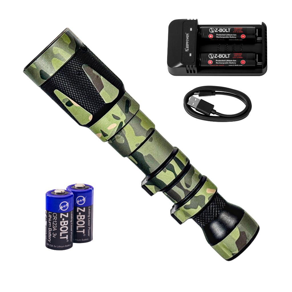 LED WML, Nylon Wraps (Black - 18650)