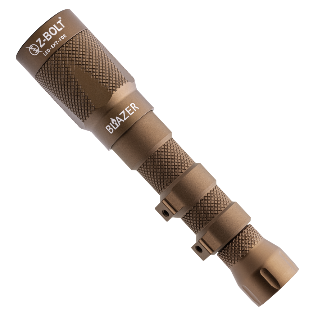 イエロー　ファイヤーミュールL LED Rifle Light, 18650 – Z-BOLT® Electro-Optics