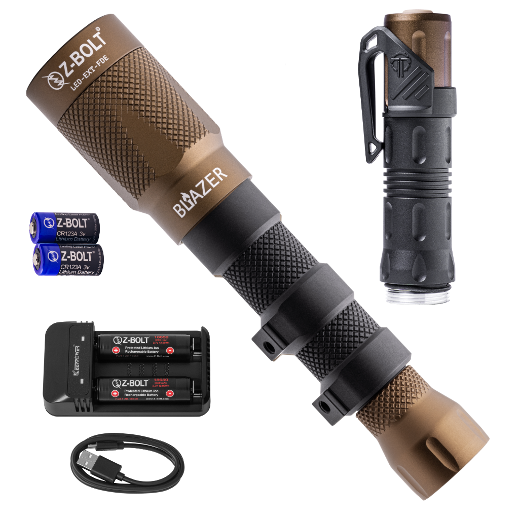 LED Rifle & Handheld, 18650 - BUNDLE!