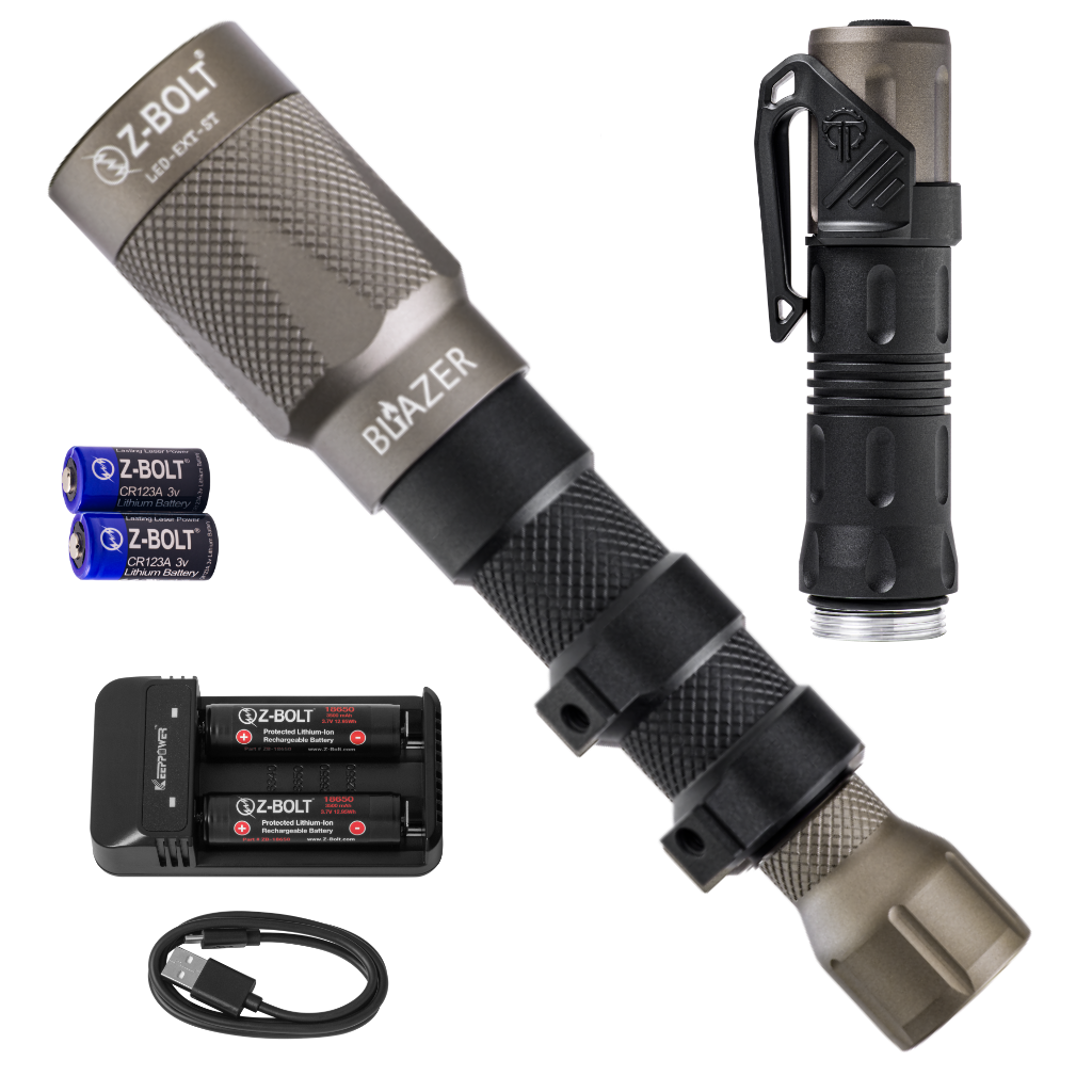 LED Rifle & Handheld, 18650 - BUNDLE!