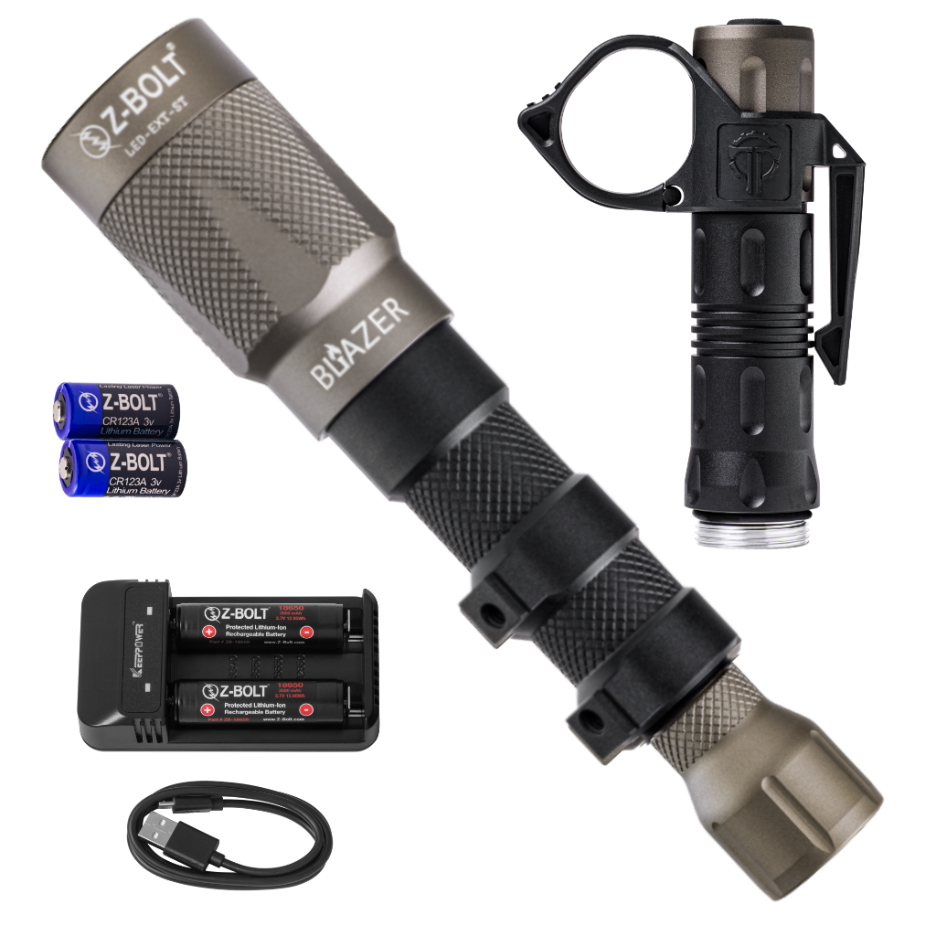LED Rifle & Handheld, 18650 - BUNDLE!