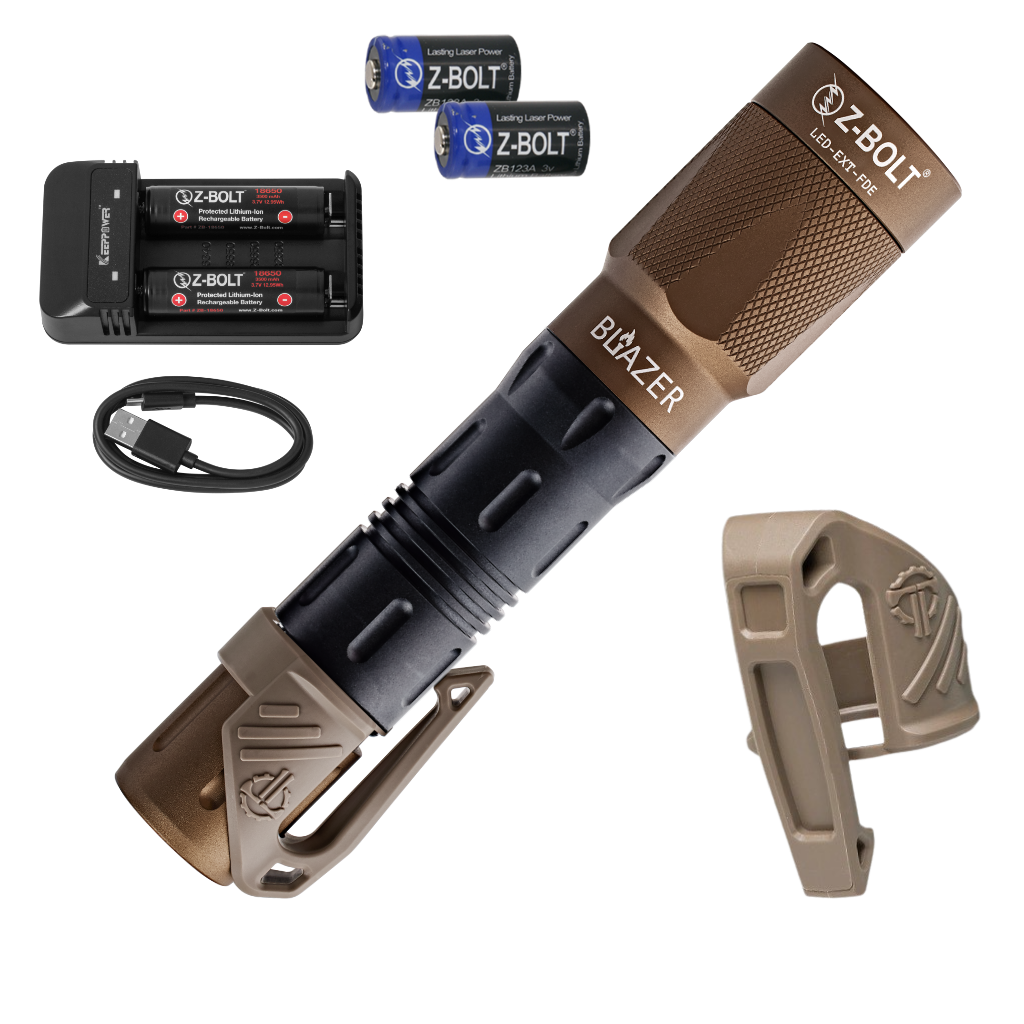 LED Handheld, 18650 "Dual Fuel"