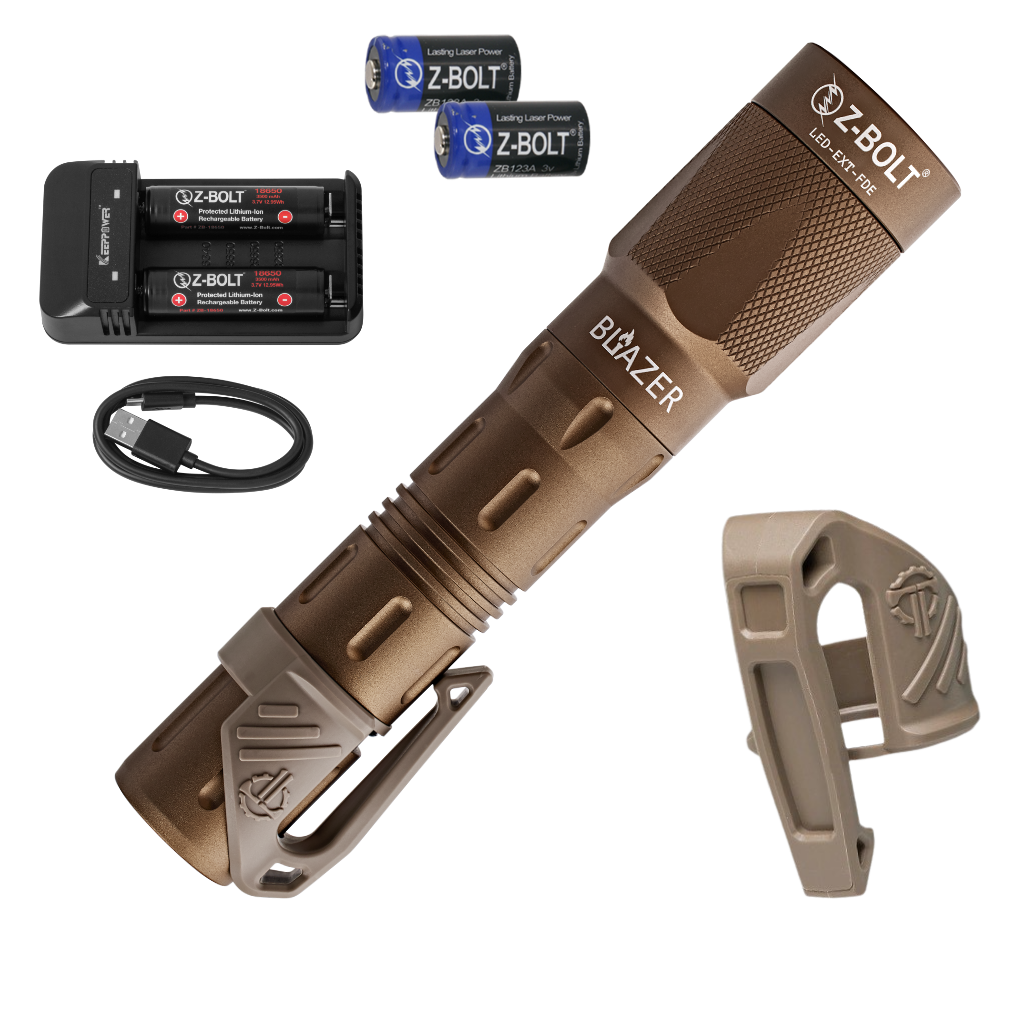 LED Handheld, 18650 "Dual Fuel"