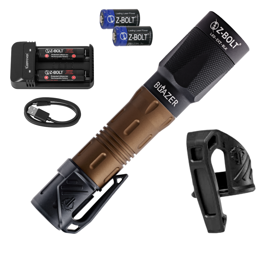 LED Handheld, 18650 "Dual Fuel"