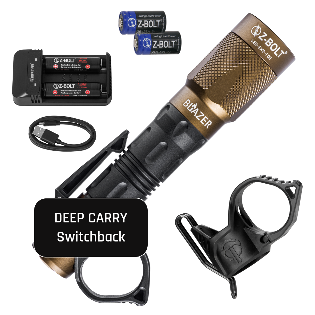 LED Handheld, 18650 "Dual Fuel"