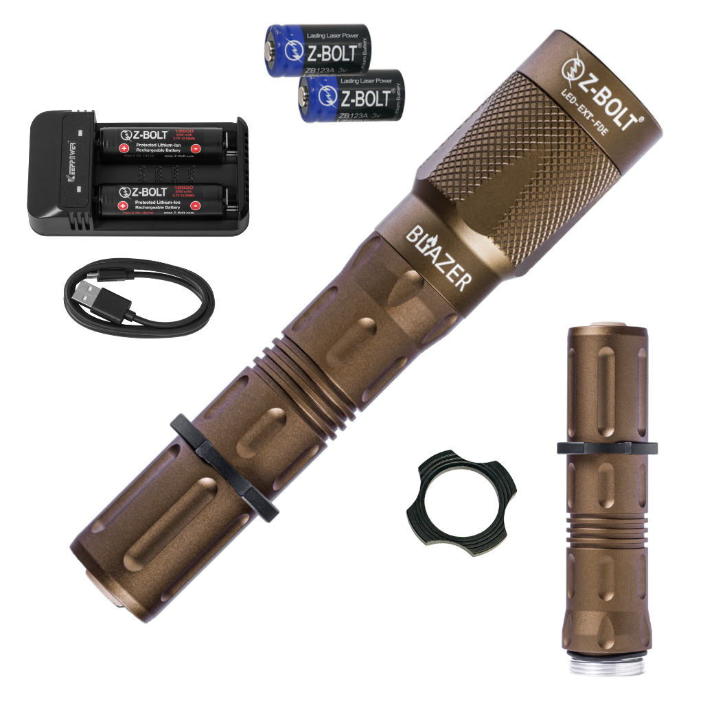 LED Handheld, 18650 "Dual Fuel"