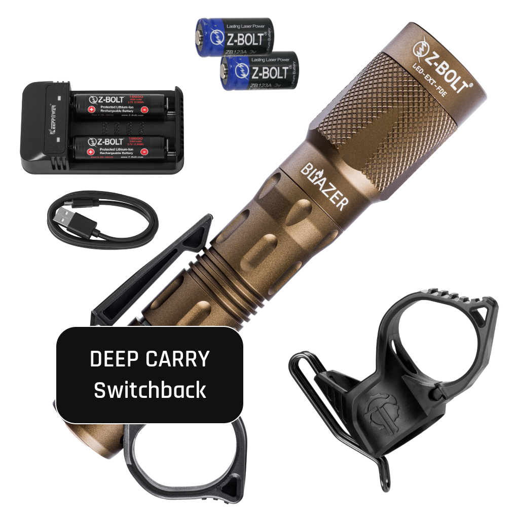 LED Handheld, 18650 "Dual Fuel"