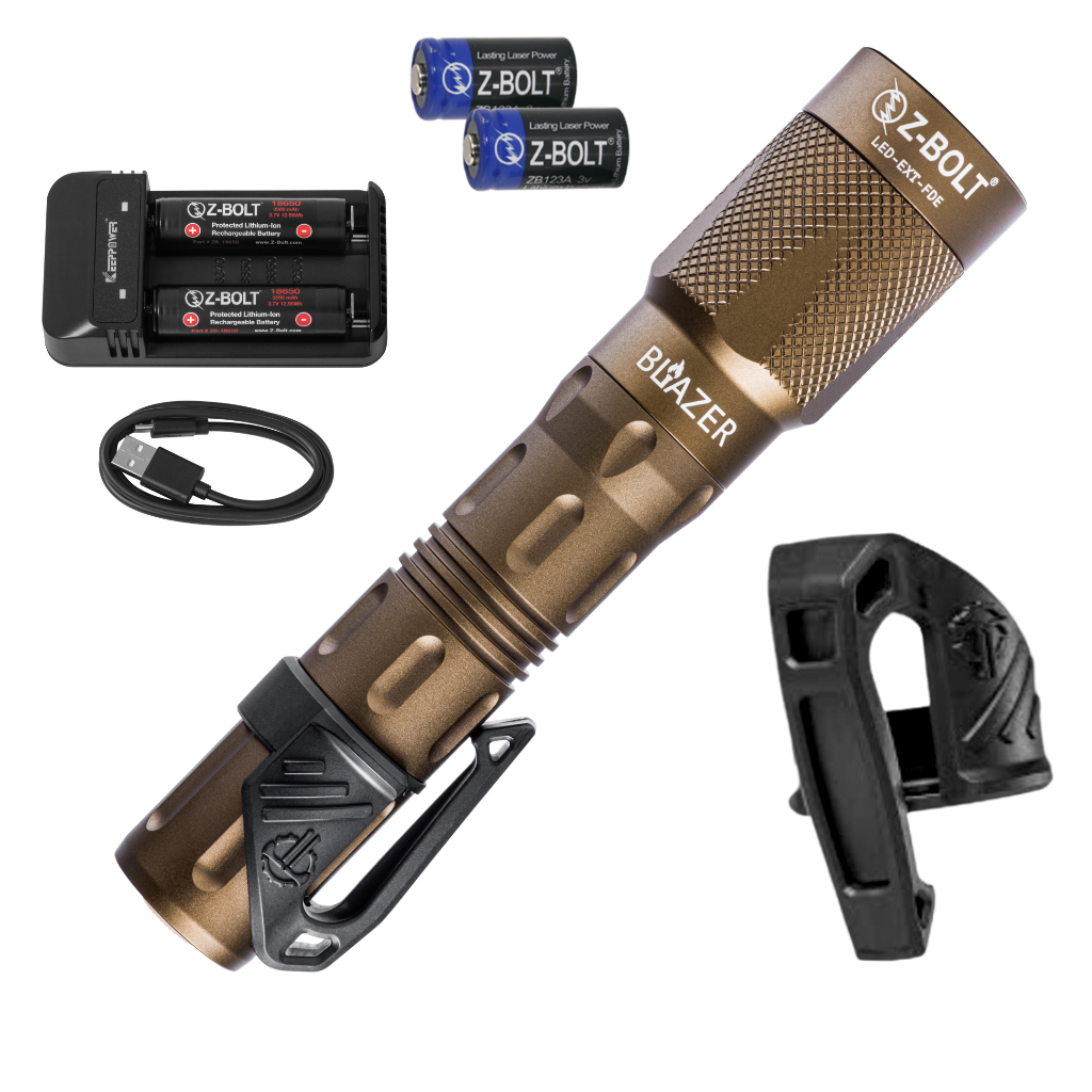 LED Handheld, 18650 "Dual Fuel"