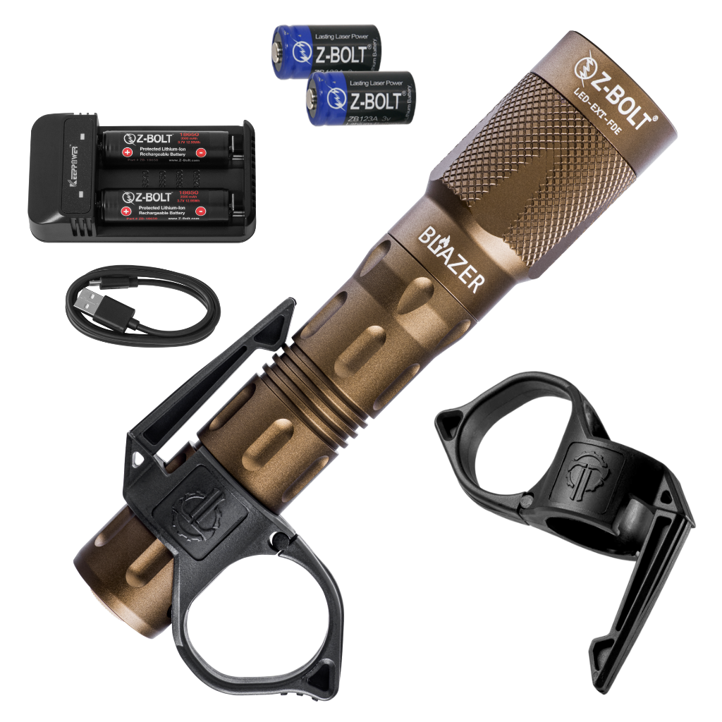 LED Handheld, 18650 "Dual Fuel"