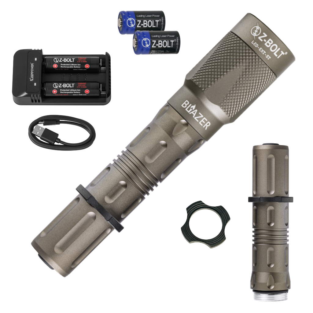 LED Handheld, 18650 "Dual Fuel"