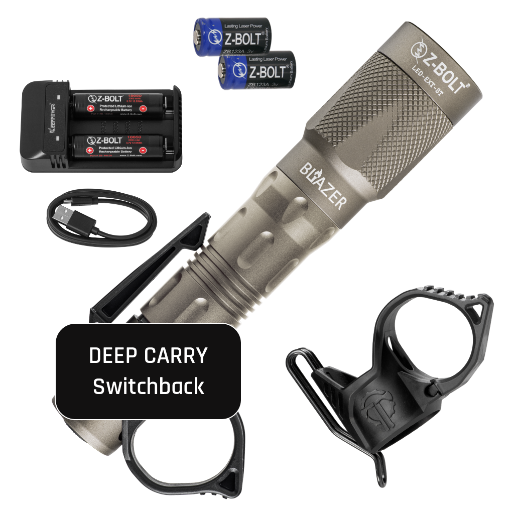LED Handheld, 18650 "Dual Fuel"
