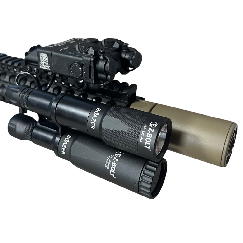 DUAL Body LED & IR Illuminator Weapon Light - BUNDLE!