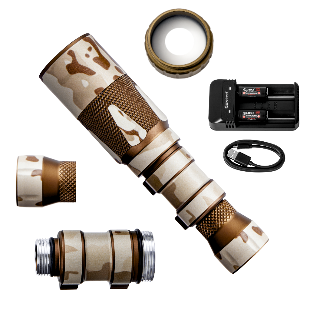 BLAZER LEP WML,18350 (FDE) - 4x 3M Nylon, PRE-WRAPPED!