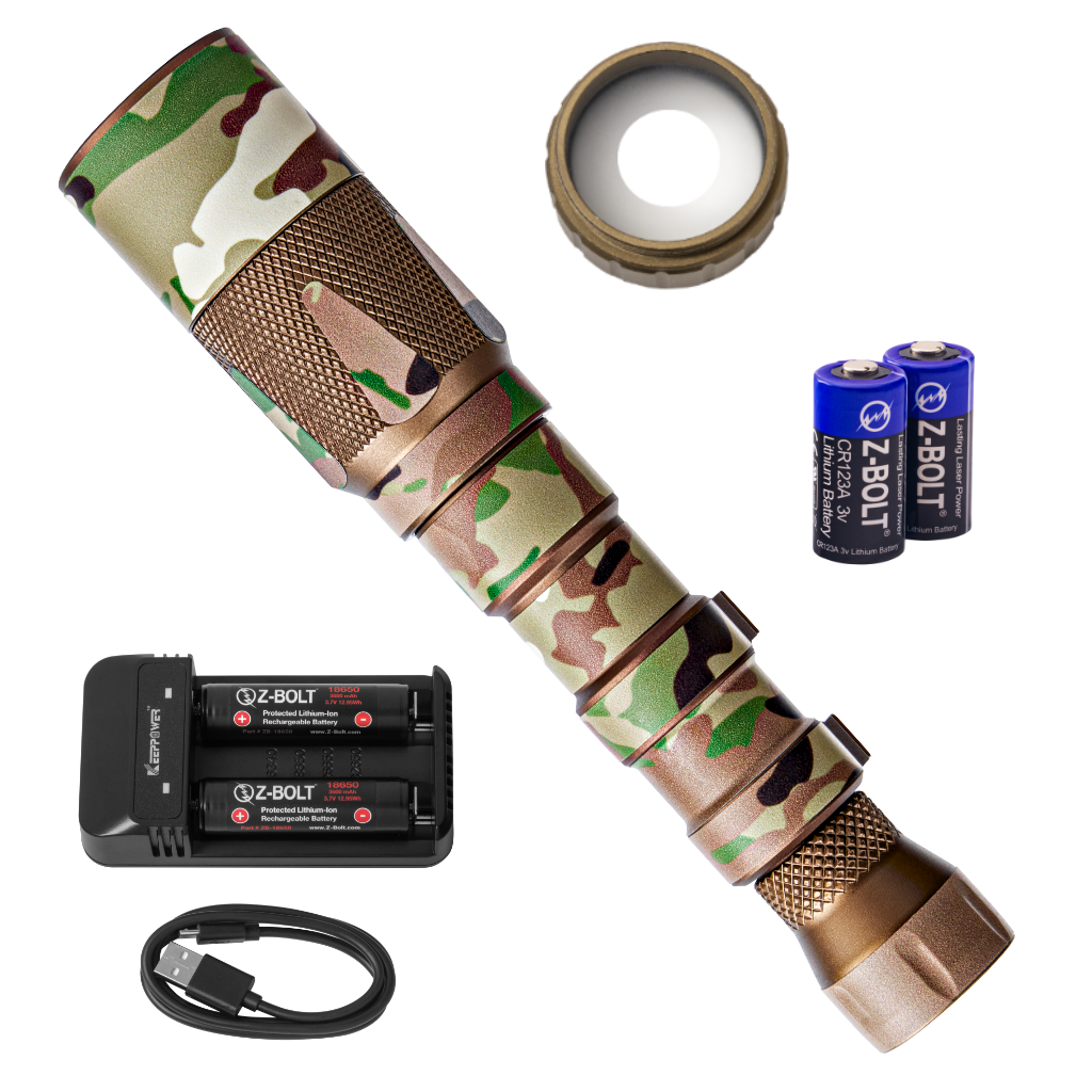 BLAZER LEP WML,18650 (FDE) - 4x 3M Nylon, PRE-WRAPPED!