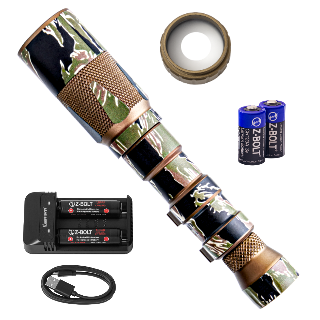 BLAZER LEP WML,18650 (FDE) - 4x 3M Nylon, PRE-WRAPPED!