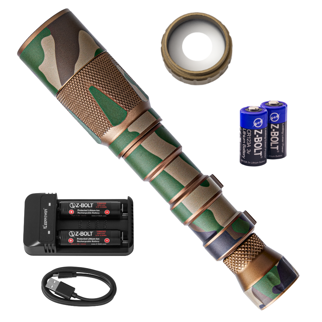 BLAZER LEP WML,18650 (FDE) - 4x 3M Nylon, PRE-WRAPPED!