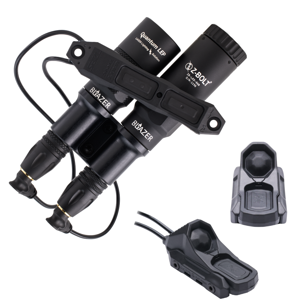 DUAL Body LEP Light & LED IR Illuminator - BUNDLE! (IP65)