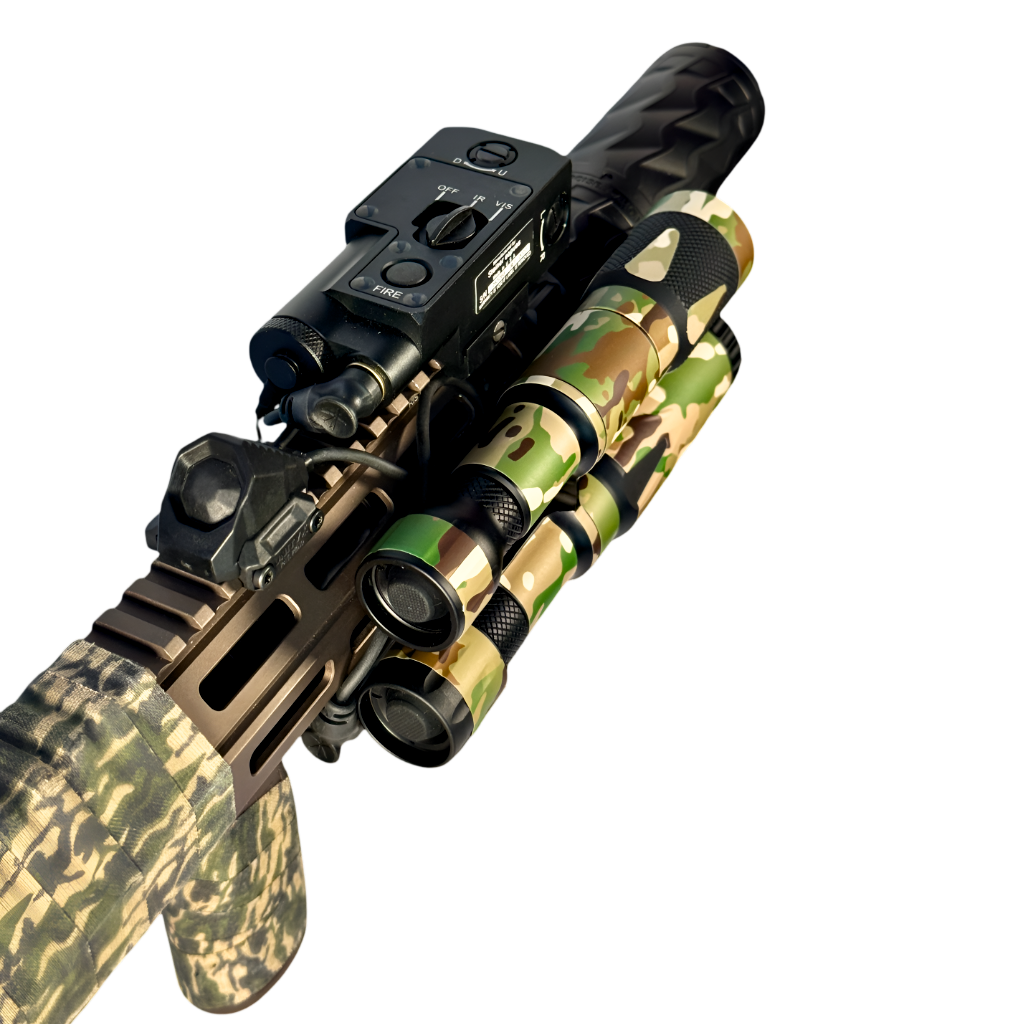 DUAL Body LED Light & LED IR Illuminator - BUNDLE! (IP65)