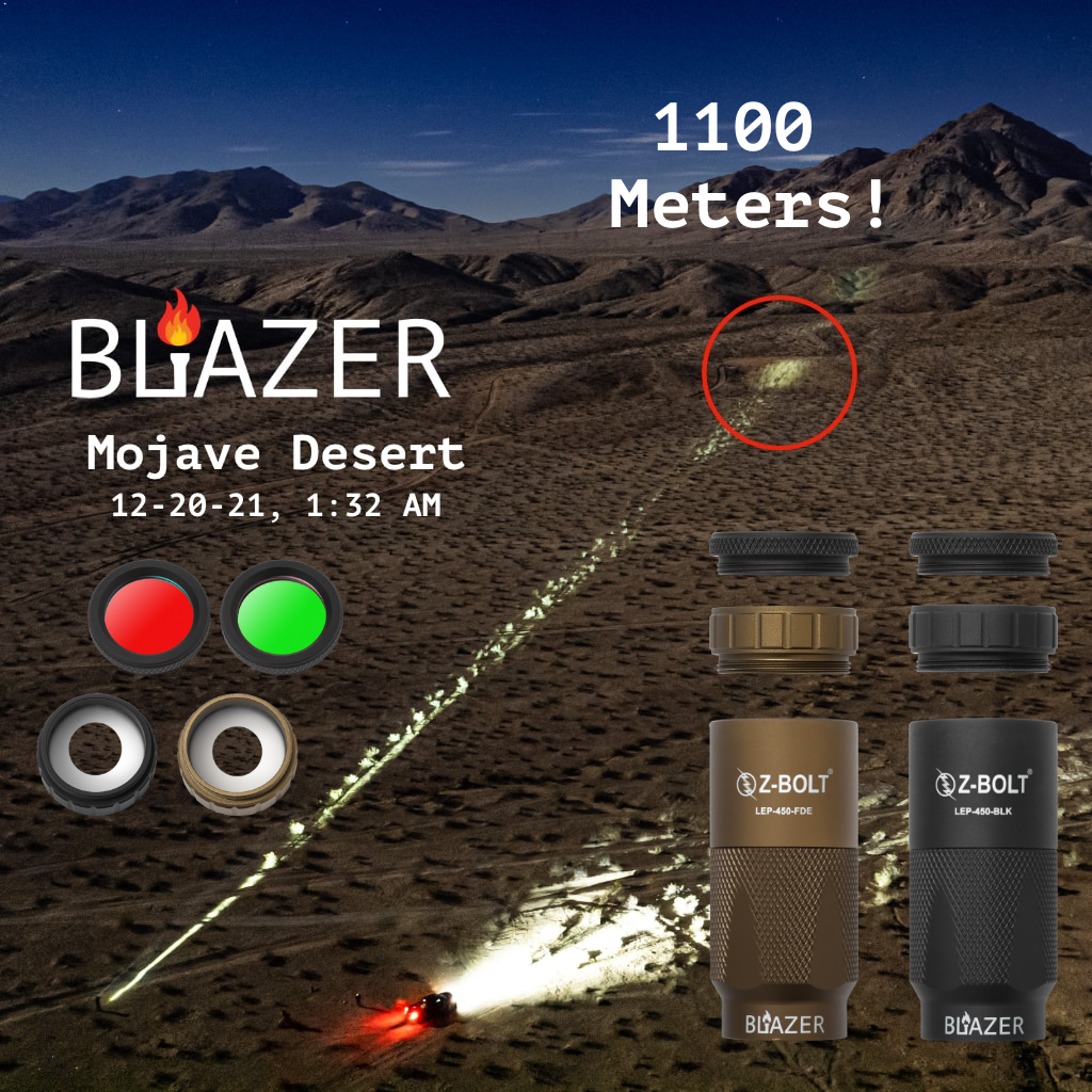 LEP Rifle Light, 18650 "Predator Hunt"