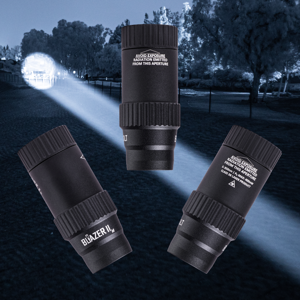 BLAZER II, IR LED - 18350 Rifle Mounted (IP68)