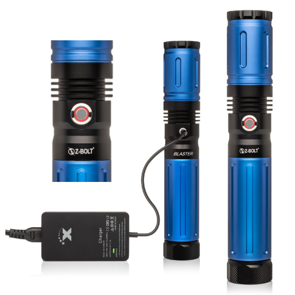 High Powered Blue BLASTER LED Forensic Light Source