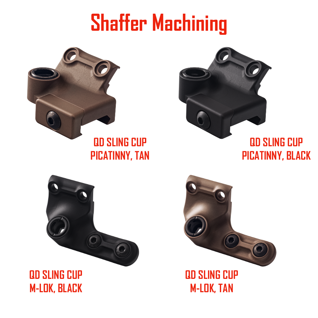Shaffer Machining - PICATINNY, Sling Mount QD Cup