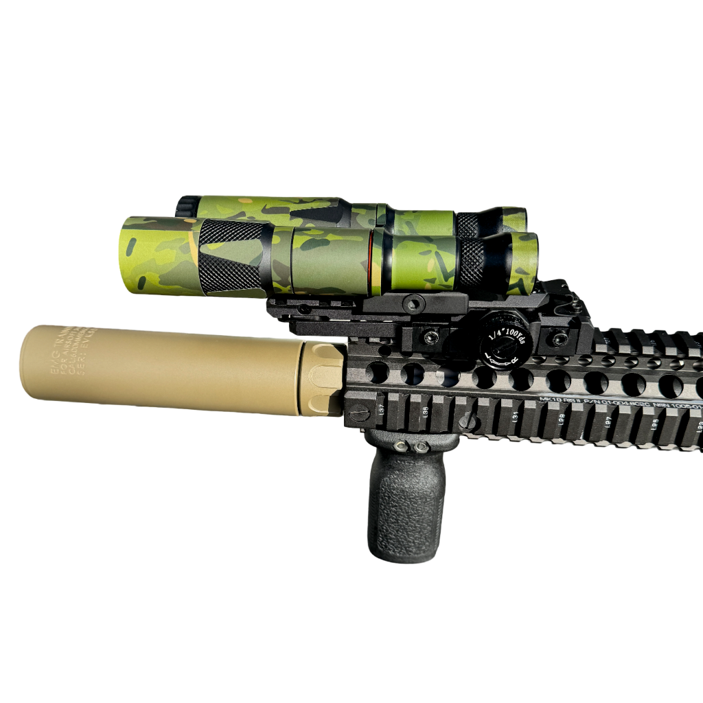 DUAL Body LED Light & LED IR Illuminator - BUNDLE! (IP65)