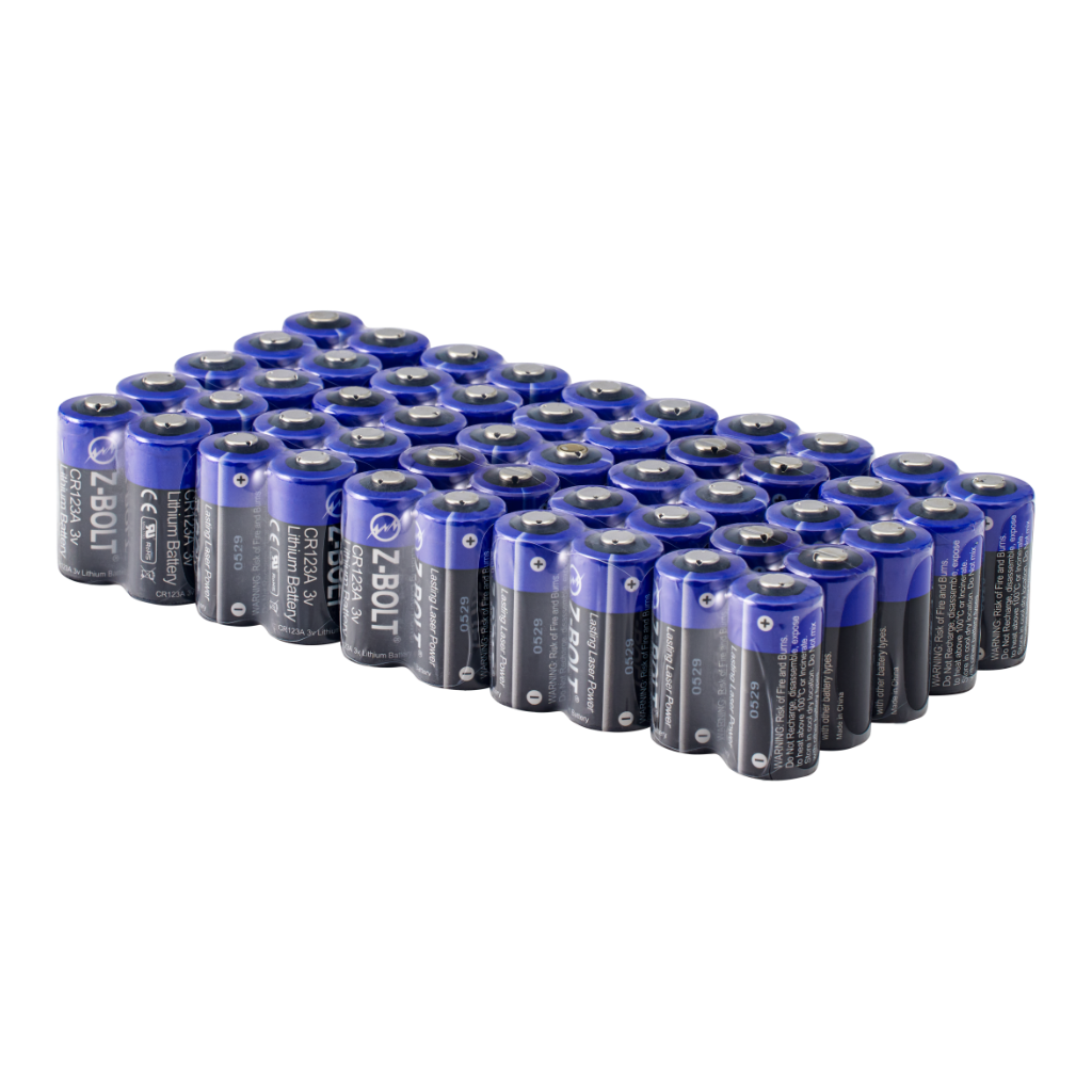 Single Use CR123 Batteries